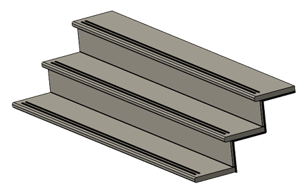 Tread and Riser (2 Pieces)